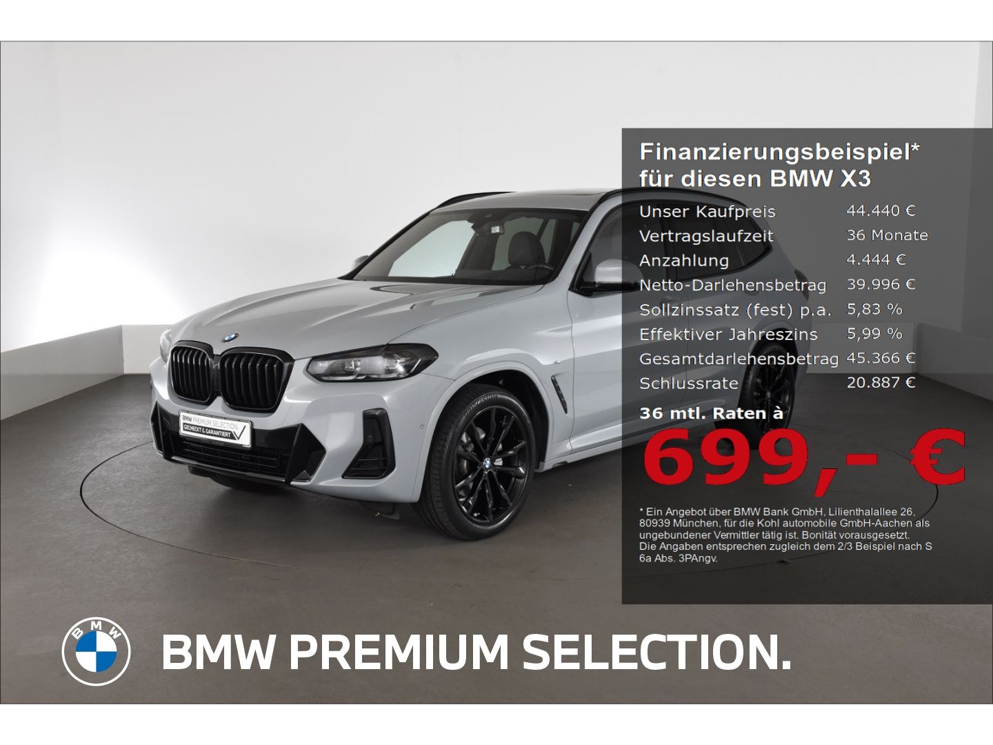 BMW X3 xDrive 20d M Sport Lenkradheizung Panoramadac foto 1