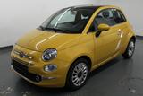 Fiat 500 0.9 Lounge 85 Automatik+Panorama+ALU+PDC - Fiat 500: Gelb