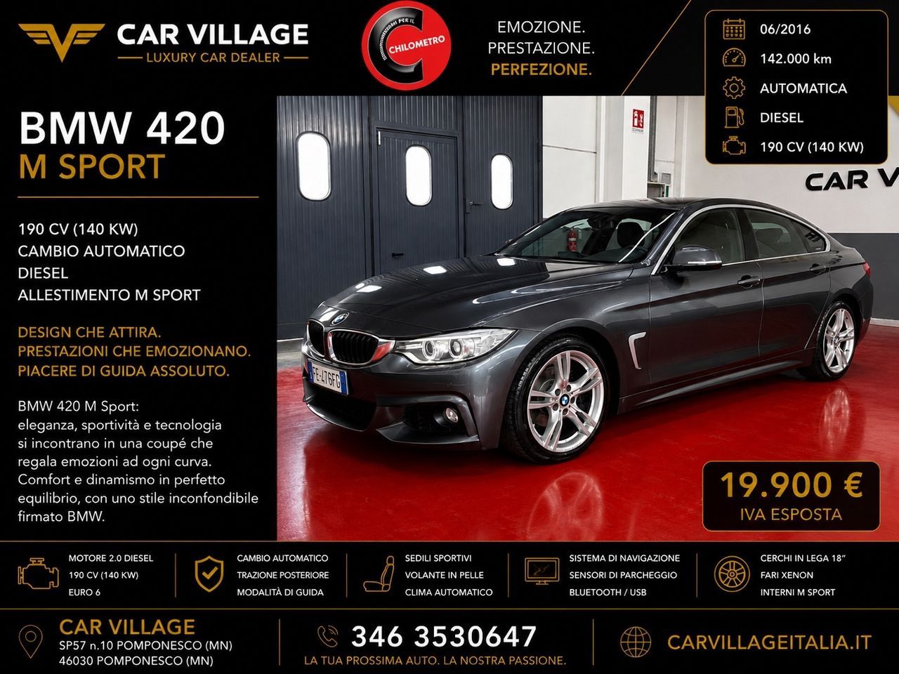 BMW Bmw 420 420d grand Coupé Msport