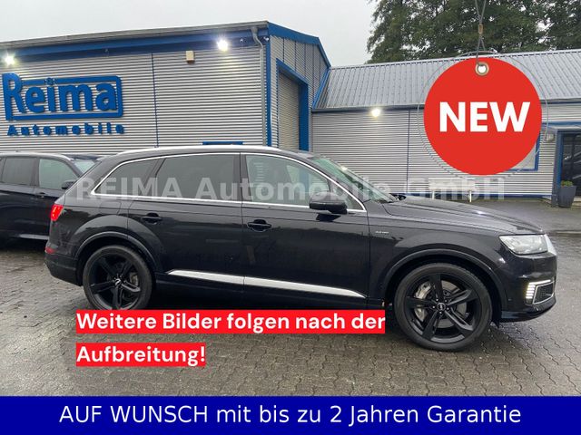 Audi Q7 3.0 TDI e-tron quattro Plug , S-Line, Pano
