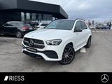 Mercedes-Benz GLE 450 4MATIC AMG Sport Night Distr Pano AHK Bu - weiße Mercedes-Benz GLE 450