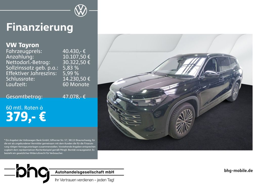 Volkswagen Tayron — hlavná fotografia