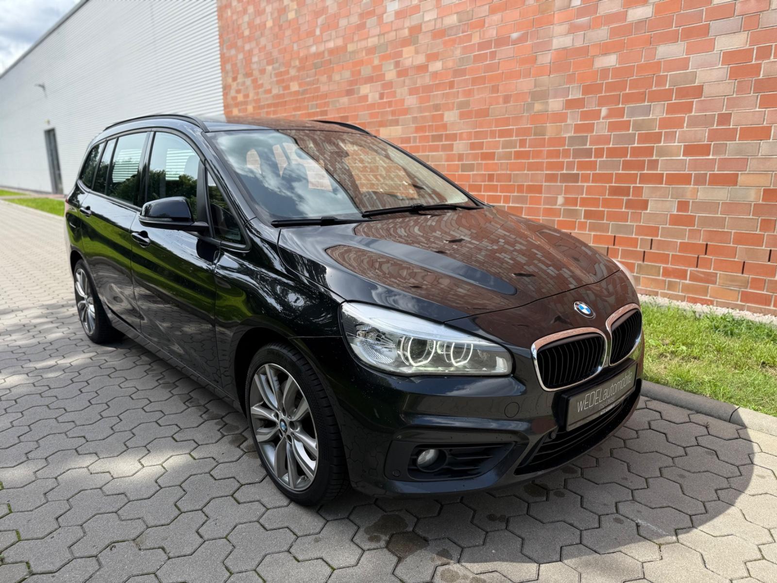 BMW GranTourer 220D-7.SITZER-AHK-LED-KAMERA-PANO-ALU