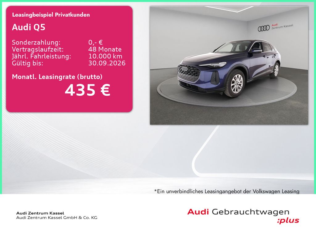 Q5 TDI quattro LED Pano AHK Kamera Navi Carplay