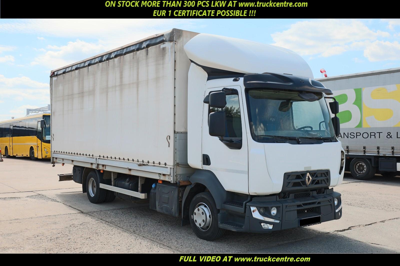 Renault D, EURO 6, 15 PALLETS, AUTOMATIC,ALUMINIUM SIDED