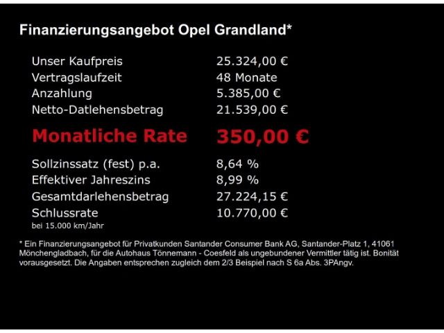 Grandland GS AT+LED+NAVI+360 GRAD KAMERA+SITZ-/L