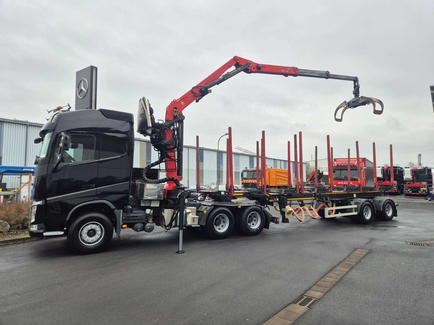 Fahrzeugabbildung Volvo FH 540 6x4 Palfinger S260Z96 Doll Teleskop-Langh