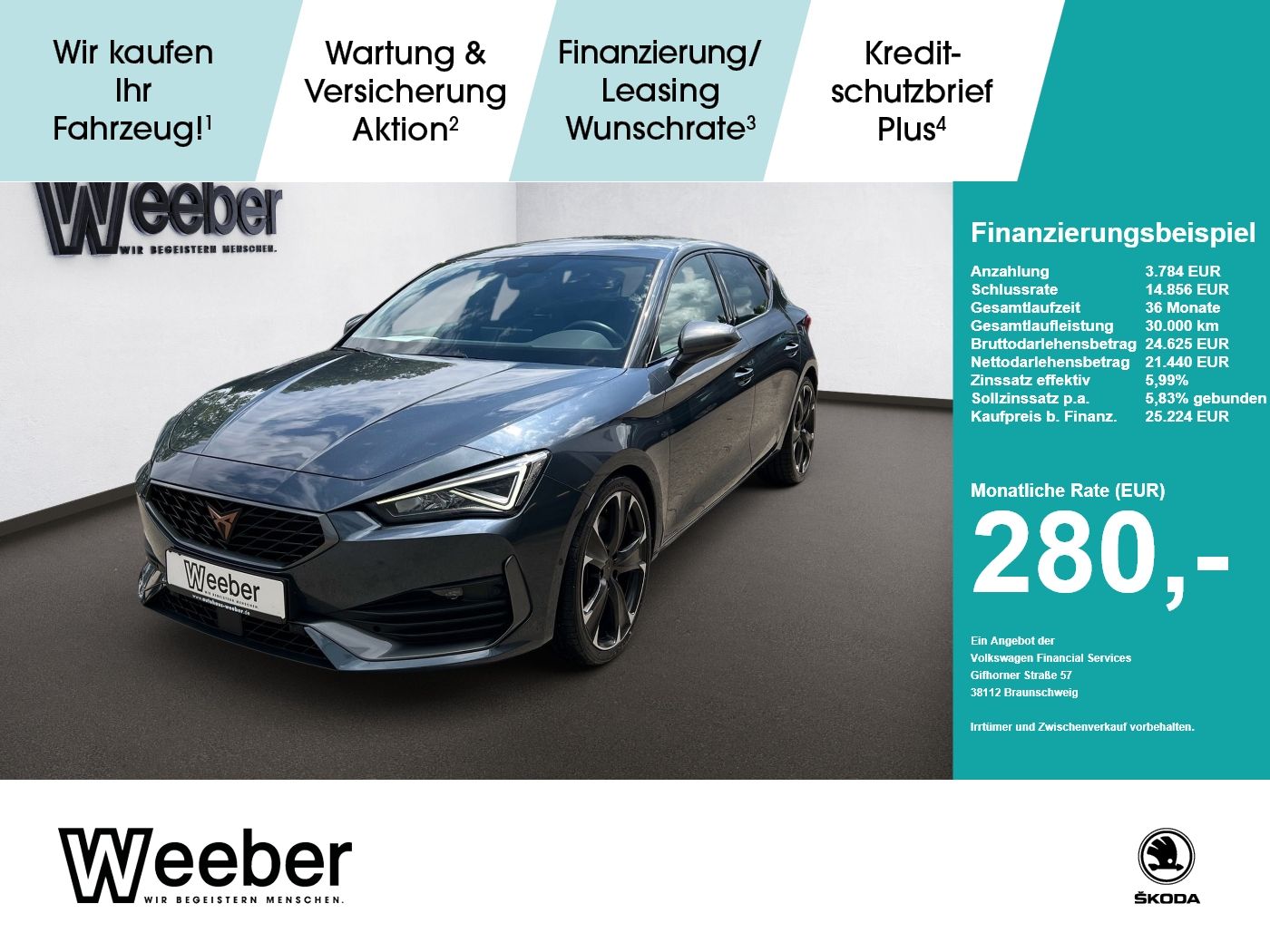 Cupra Leon VZ *KAMERA*NAVI*ACC*SIDE ASSIST*LED*APP CON
