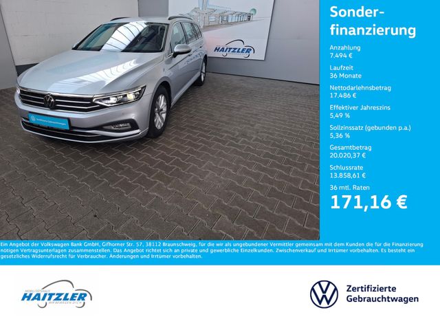 VW Passat Var. Business 2,0 TDI DSG + Kamera + Navi