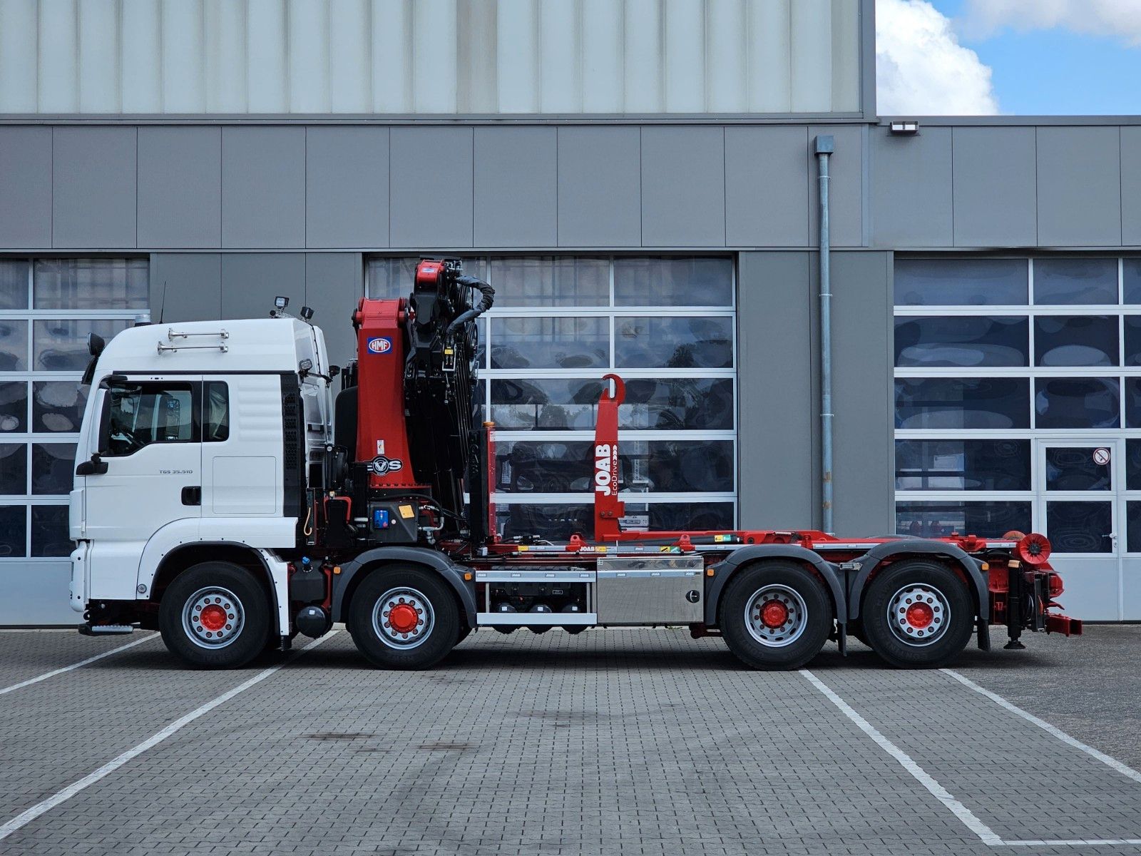 Fahrzeugabbildung MAN MAN TGS 35.510 Abrollkipper JOAB+HMF 5020 K5 JIB