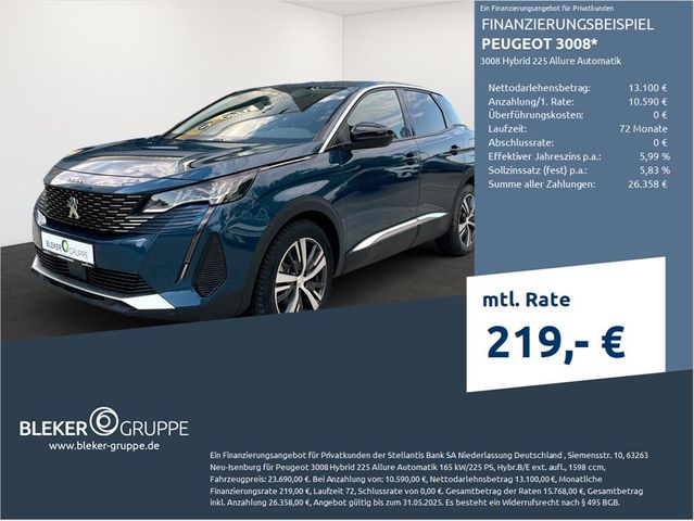 Peugeot 3008 Hybrid 225 Allure Automatik