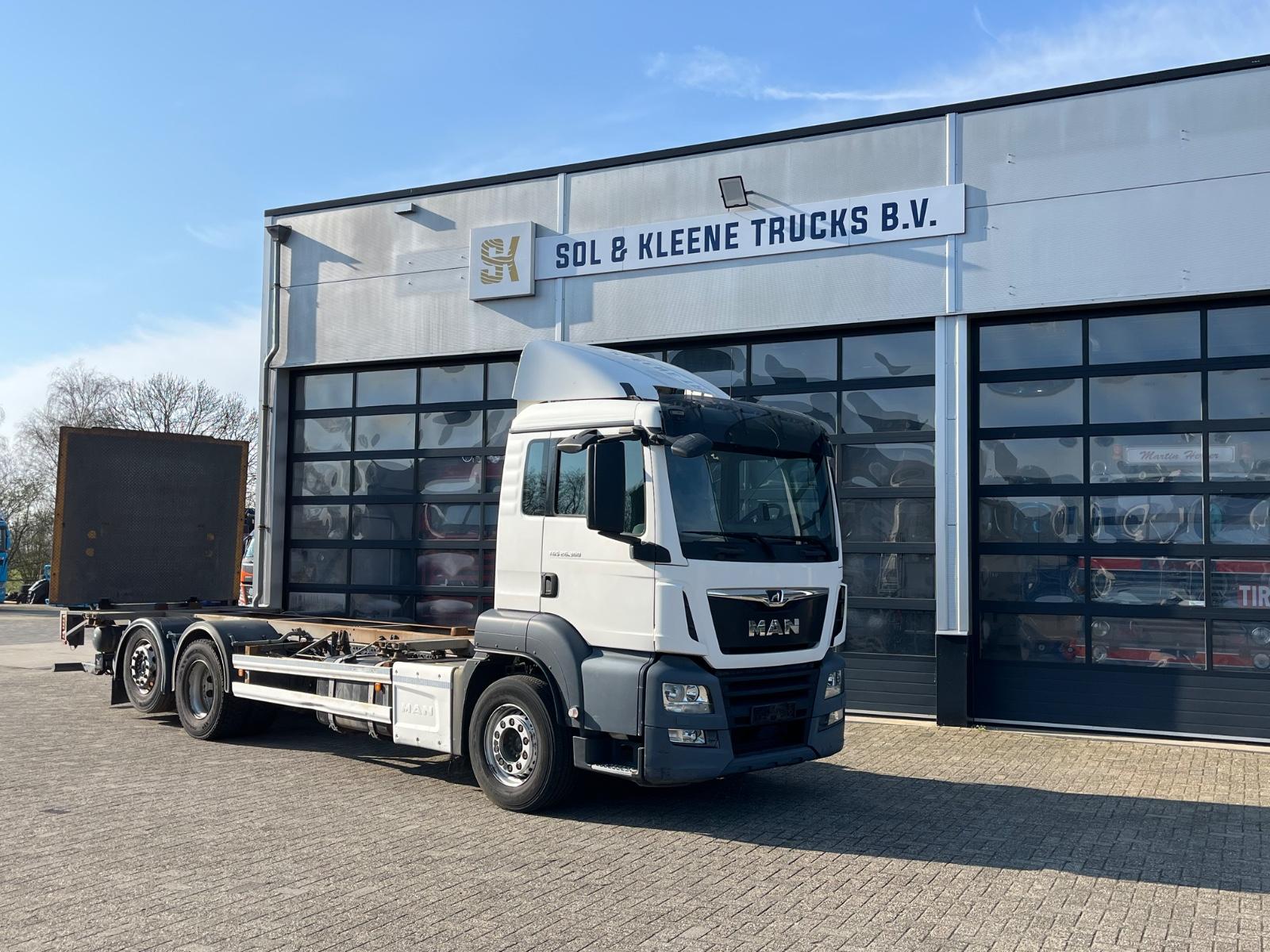MAN TGS 26.360 6x2*4 Bdf container chassis euro 6