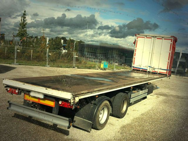 LeciTrailer ltp 2 ed,Pritsche Plane,Hydr.Achse Lenkbar