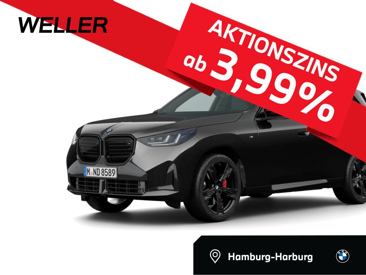 BMW X3 M50 xDr M SPORT PRO Pano,AHK,Lea.o.Anz.688,-