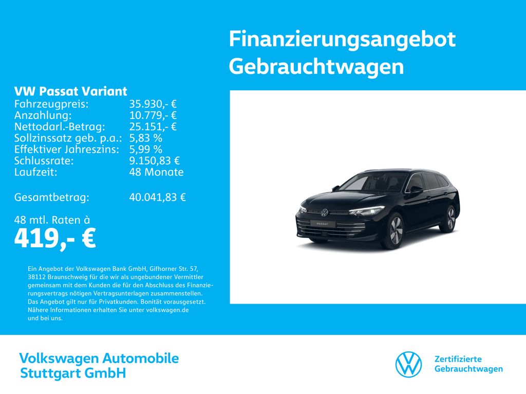 Image of Volkswagen Passat Variant