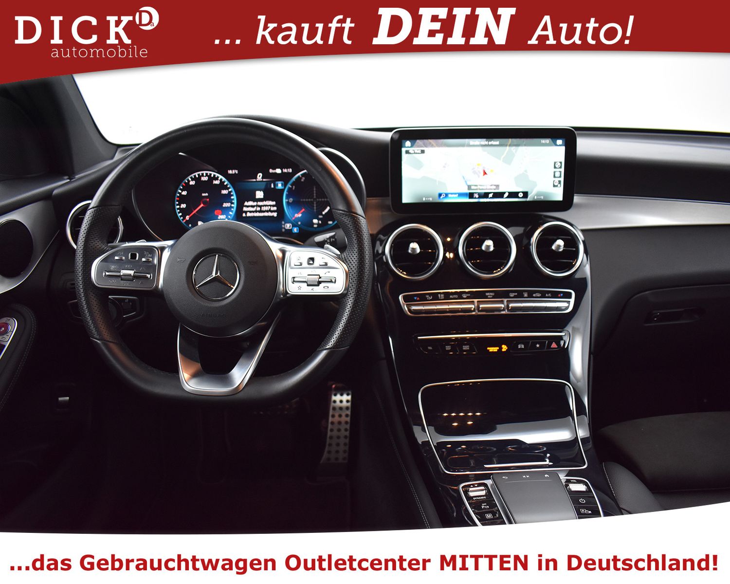 MERCEDES-BENZ GLC 300de 4M AMG Line WIDES+STNDHZ+HEAD+360+AHK+ - Image 15