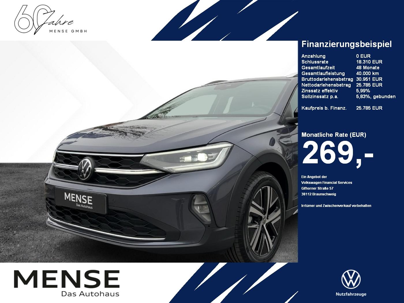 Volkswagen Taigo Style 1.0 l TSI OPF DSG |Matrix|ACC|LM