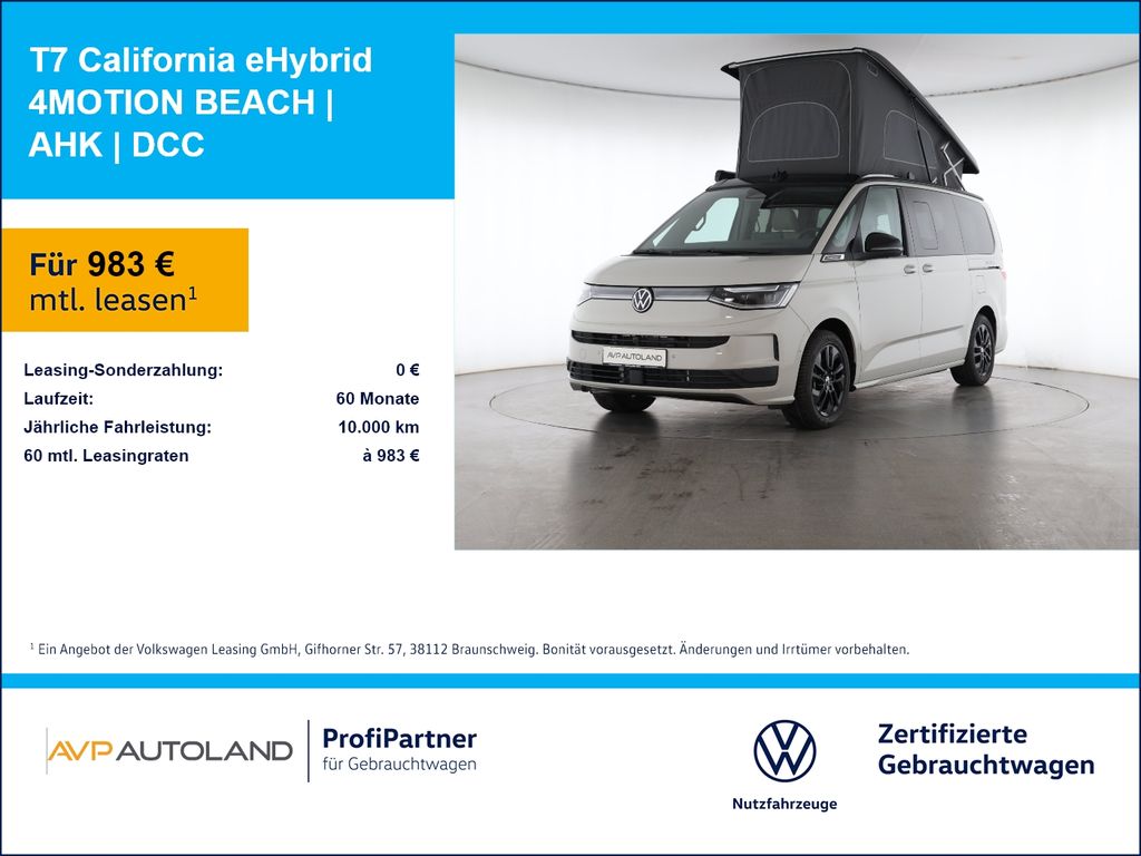 Image of Volkswagen T7 California