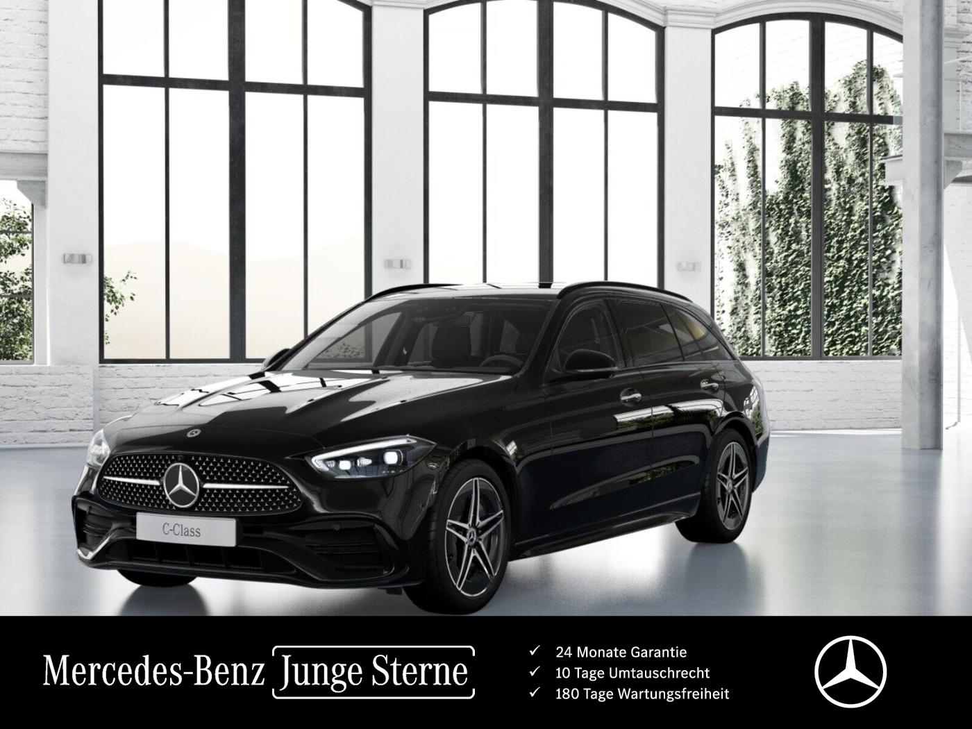 Mercedes-Benz C 300 e T AMG+NIGHT+NAPPA LEDER+DISTR+360°+AMBI+