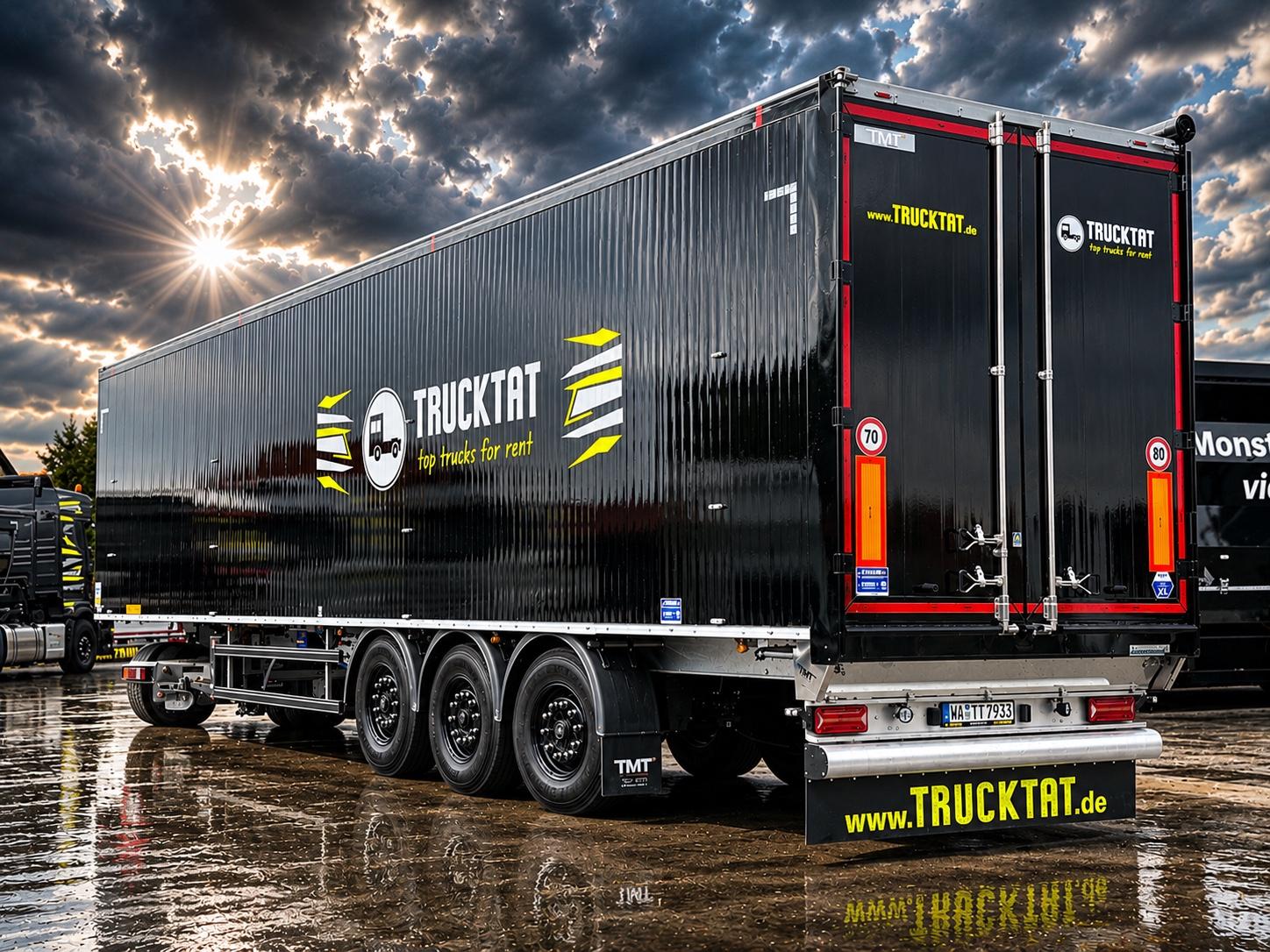 Andere TMT 92 cbm, Lift- u Lenkachse, Schutzplane links