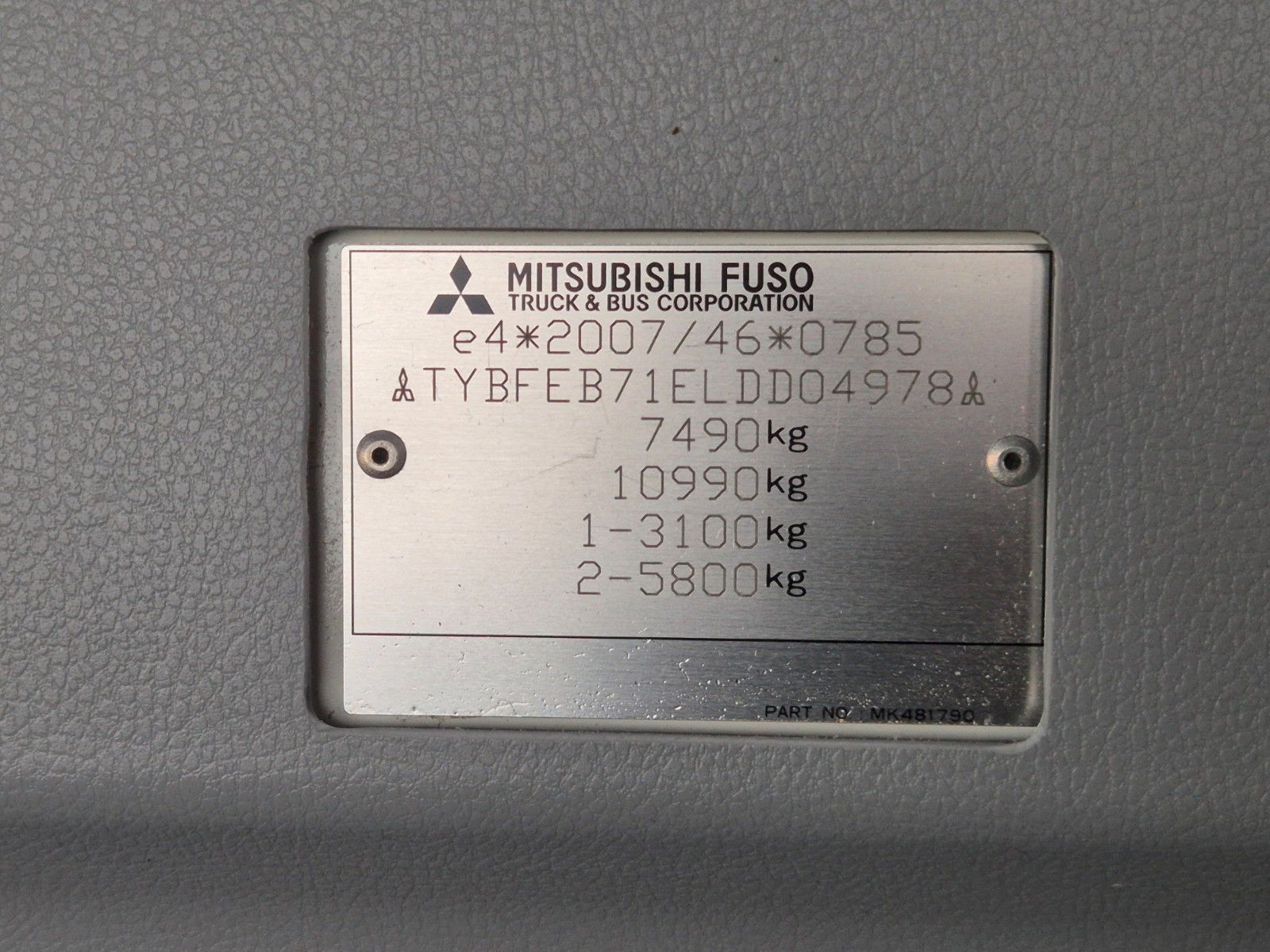 Fahrzeugabbildung Mitsubishi Canter 7C15 LBW Klima Navi Kamera AHK