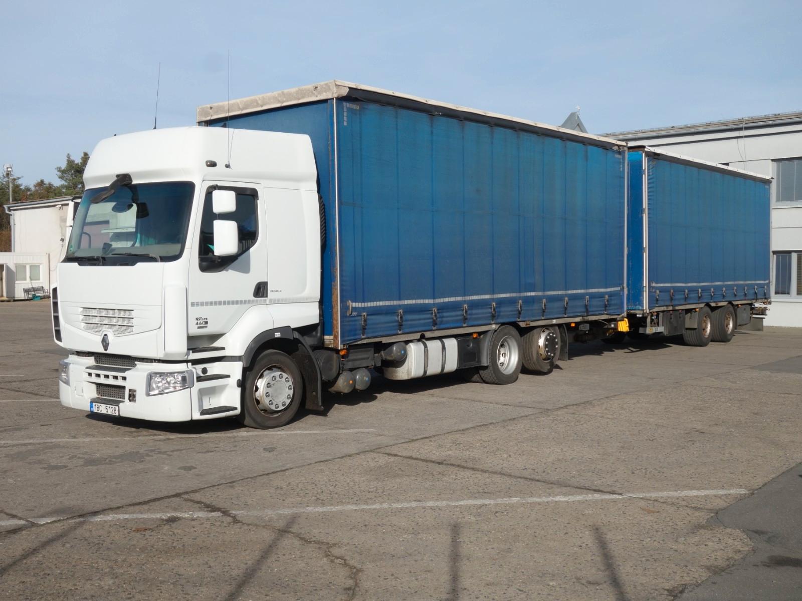 Renault Premium 460 EEV + SVAN 120m3  Durchfahren