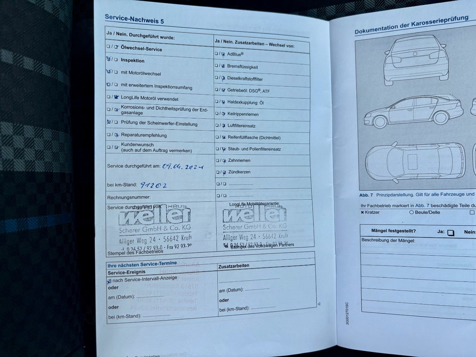 Fahrzeugabbildung Volkswagen up! club up! Navi Klima TÜV 05/2027 Scheckheft