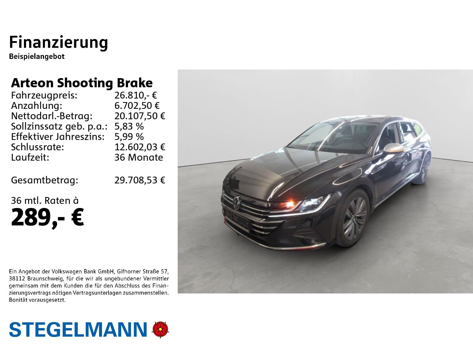 Volkswagen Arteon Shooting Brake 2.0 TDI DSG Elegance LED foto 2