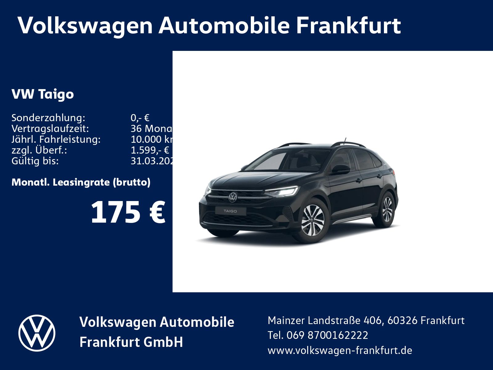 Volkswagen Taigo Life 1,0 l TSI OPF 70 kW (95 PS) 5 -Gang