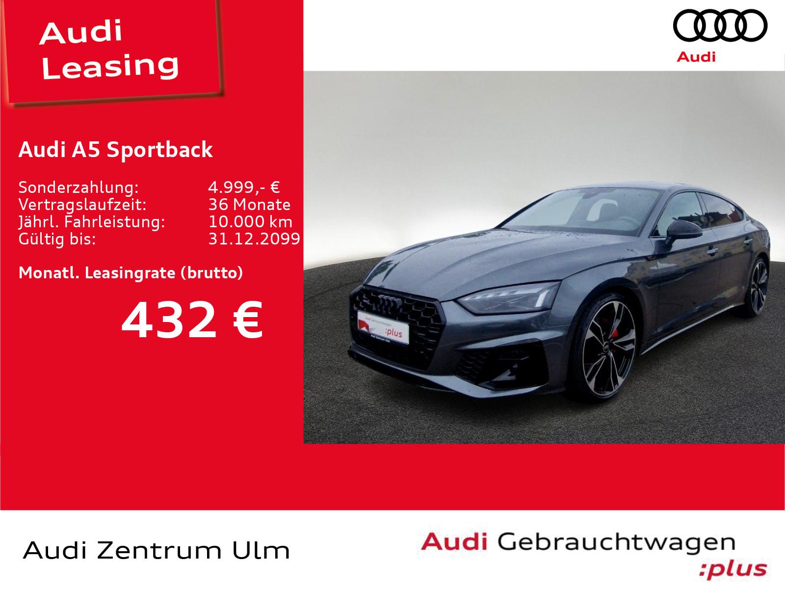 Audi A5 Sportback S-Line competition 40 TDI qu AHK