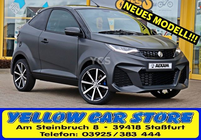 Aixam Ambition Coupe GTI, Rückf-Kamera, Pioneer 7" NEU