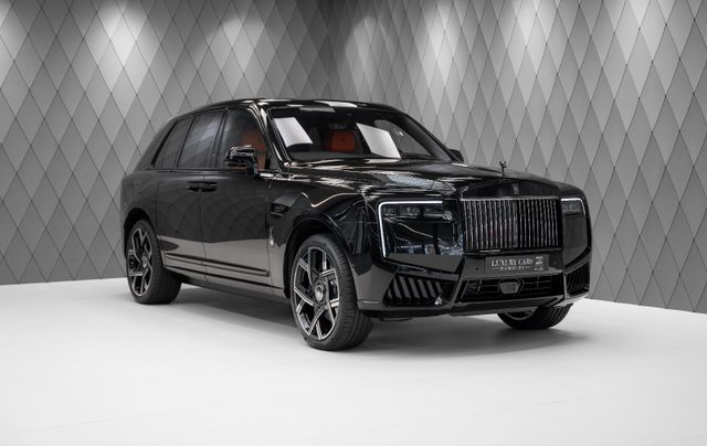 Rolls-Royce Cullinan BLACK BADGE 2025 BLACK/ORANGE 4 SEATS