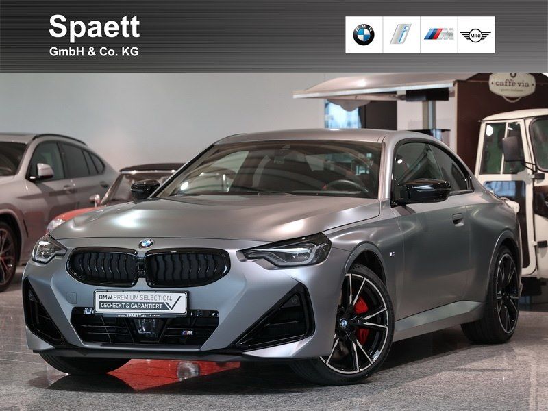 BMW M240i xDrive Frozen Grey 360° ACC DrivAss HamrKa