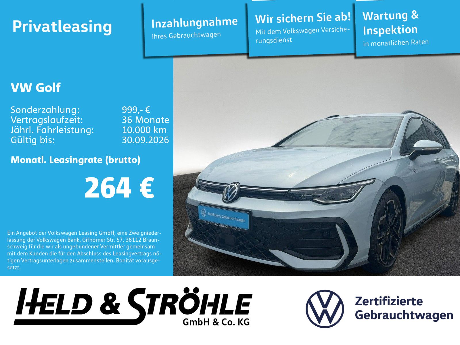 Volkswagen Golf Var. R-LINE 1.5 eTSI DSG PANO HuD KAM IQLED foto 1
