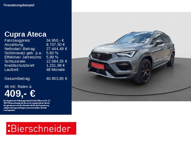 Cupra Ateca 2.0 TSI DSG 4Drive PANO LEDER BEATS 19