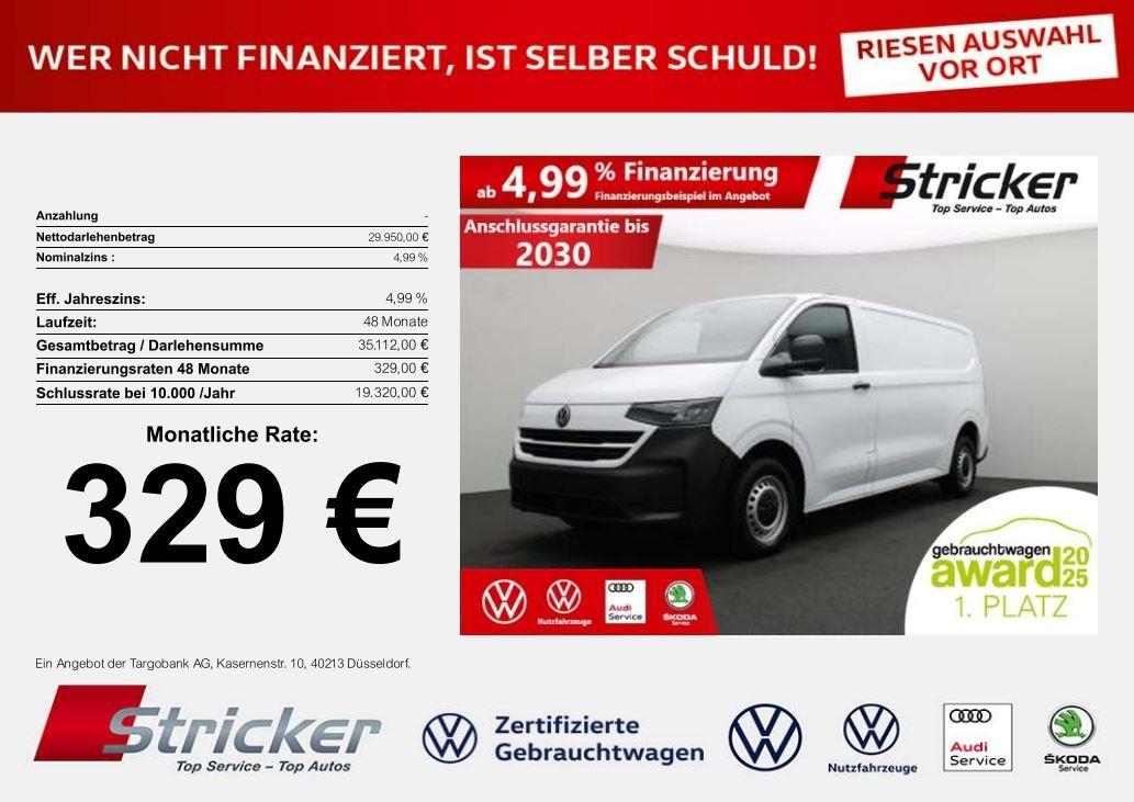 Volkswagen Transporter Kasten LR 2.0TDI 329,-ohne Anzahlung