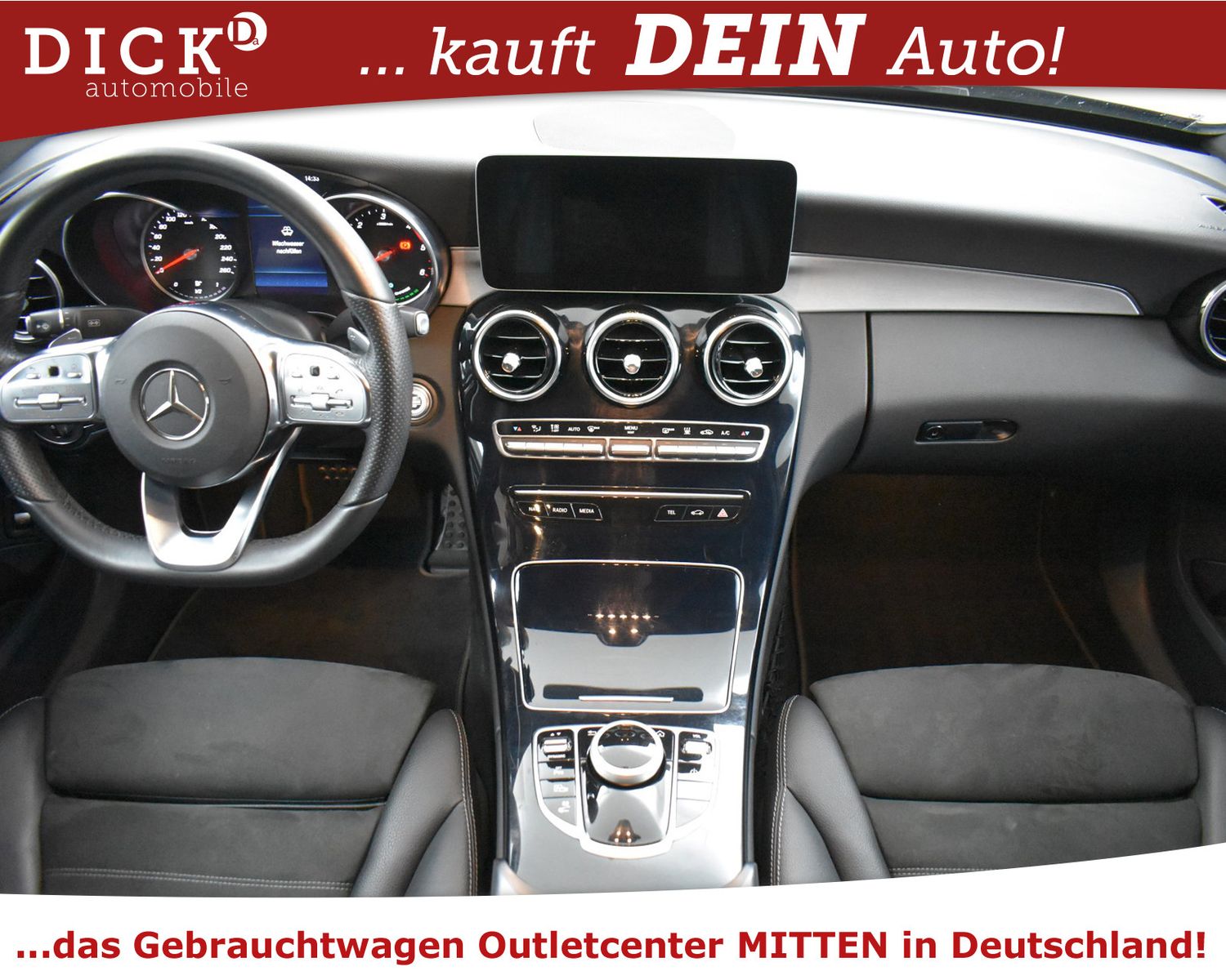 MERCEDES-BENZ C300de 2X AMG Line NIGHT+LED+STNDHZ+BURM+KAM+KEY - Image 12