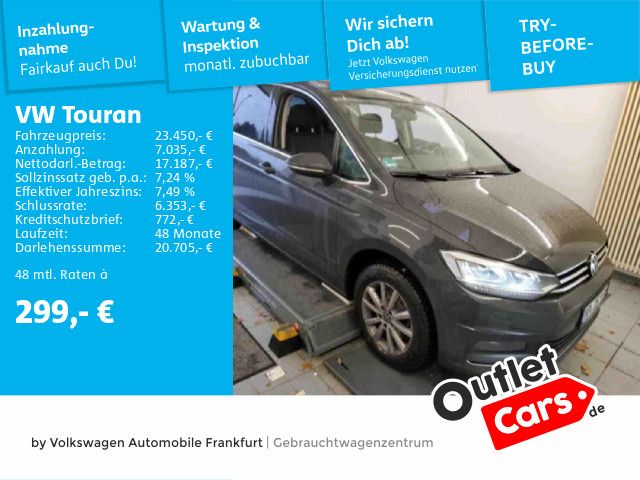 Volkswagen Touran 2.0 TDI DSG Highline Navi LED Heckleuchte