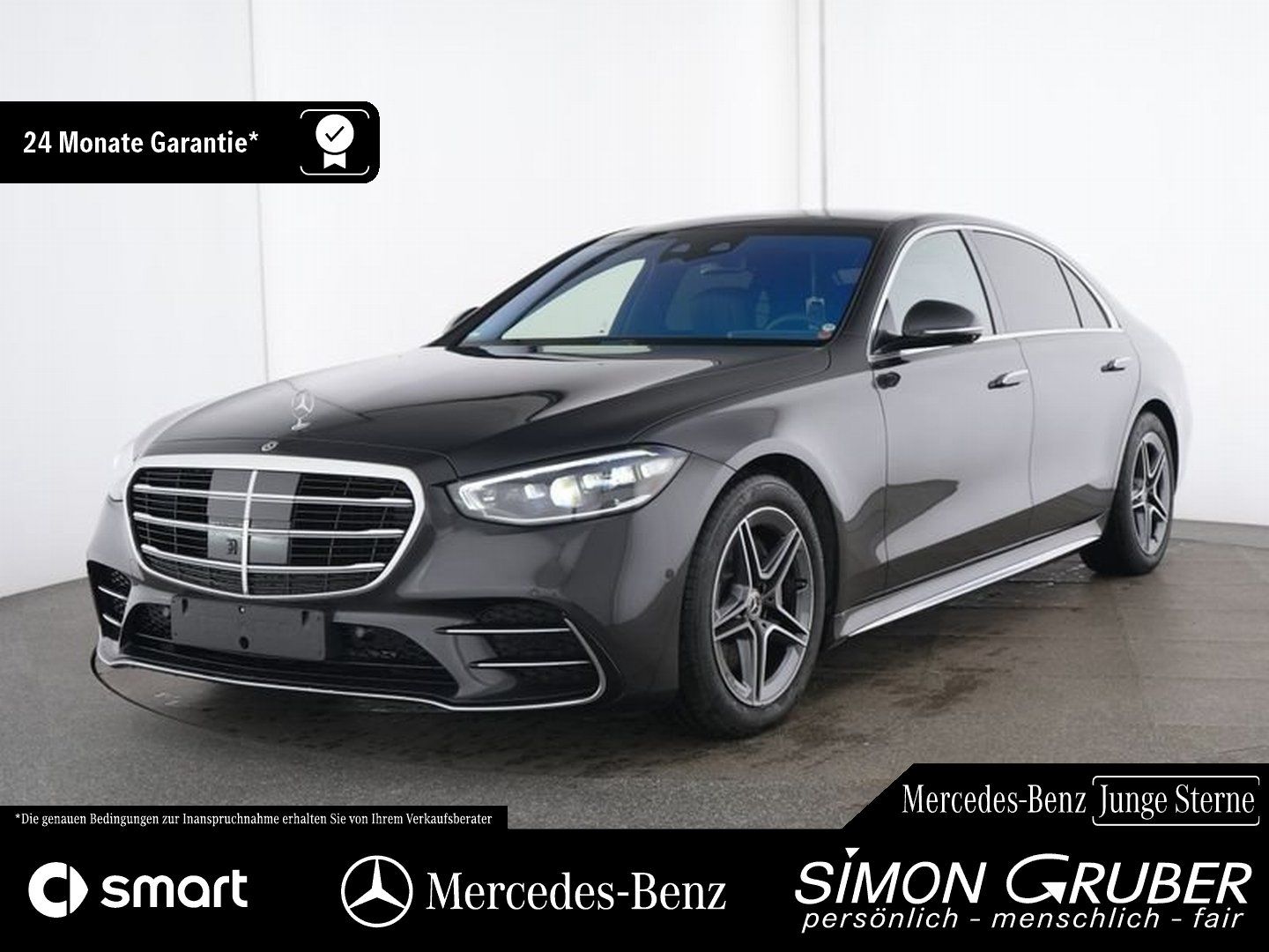 Fahrzeugabbildung Mercedes-Benz S 580 4M Lang AMG Exklusiv Chauffeur Executive