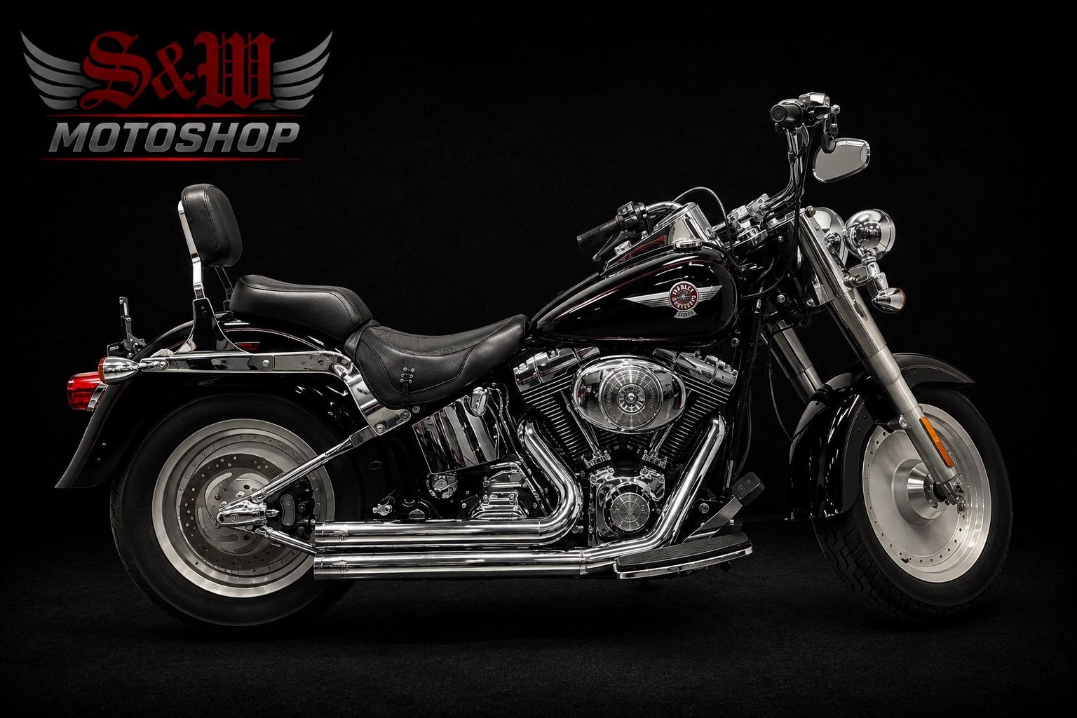 Harley-Davidson FLSTFI Fat Boy *Vivid Black, Original*