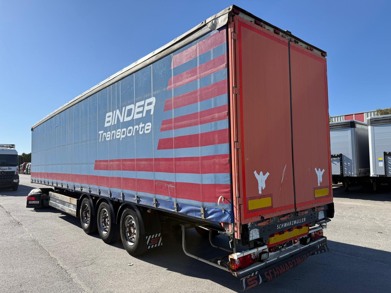 Schwarzmüller  3Achs Standard Curtainsider Pal-Kasten Lift SAF