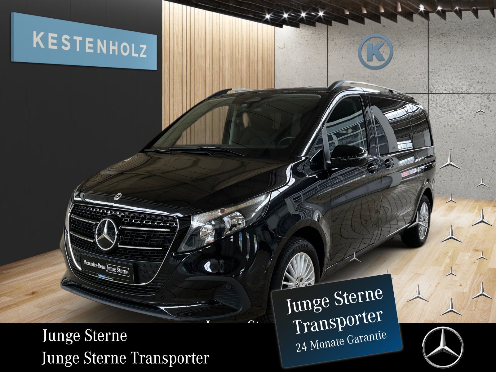 MERCEDES-BENZ V 220 d Kompakt *6SITZE*AHK*RFK*DISTR*NAVI*SHZ*