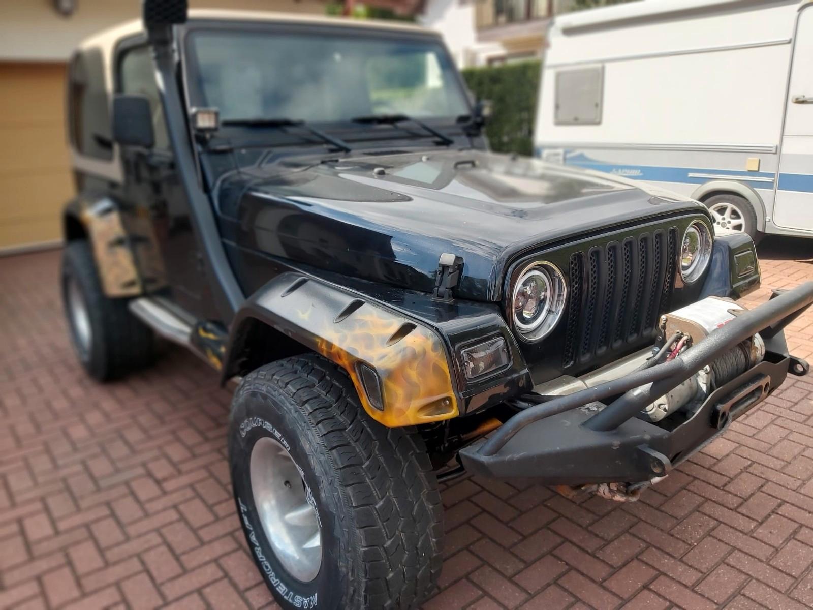 JEEP WRANGLER 4X4 SPORT 4.0 177CH - BVA - CLIMATISATION - ATTELAGE FIXE - 149.000 KMS
