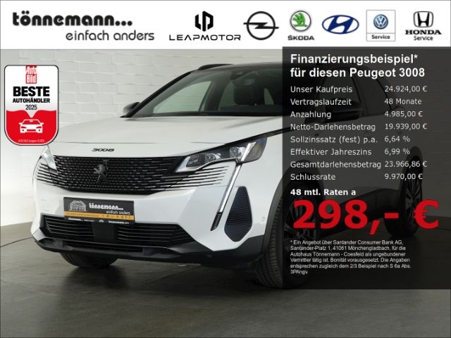 3008 GT HYBRID 145 e-DSC6+AHK+NAVI+360 GRAD KAME