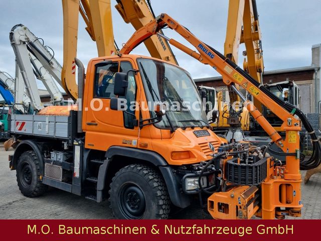 Unimog U 300 Plus / Mulag  / Mähgerät / Schere / Bürste