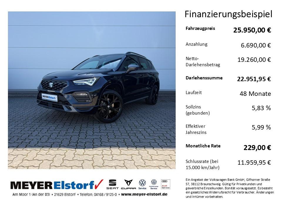 Seat Ateca FR 2.0 TSI DSG 4Drive - Standheizung 360°