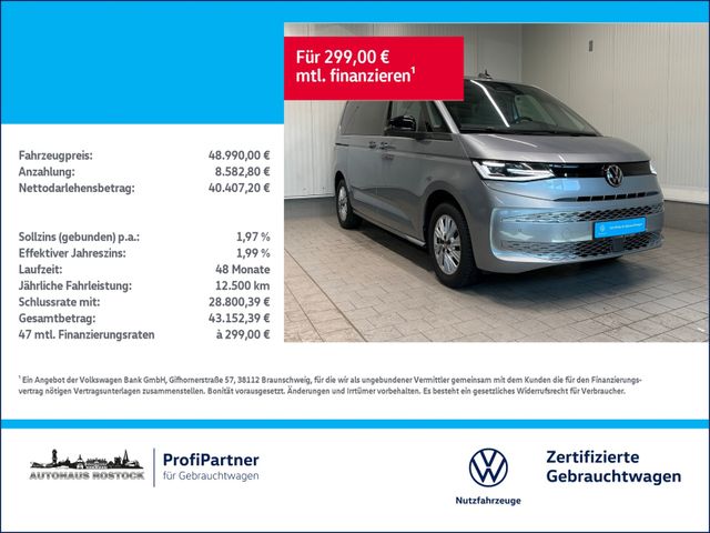 T7 Multivan 2.0 TDI DSG NAVI AHK PANO IQ.LIGHT