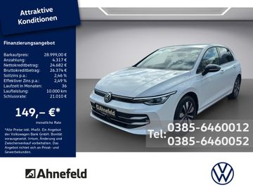 Volkswagen Leasingangebot: Volkswagen Golf VIII 2.0 TDI Goal DSG AHK ACC FACEL. LED