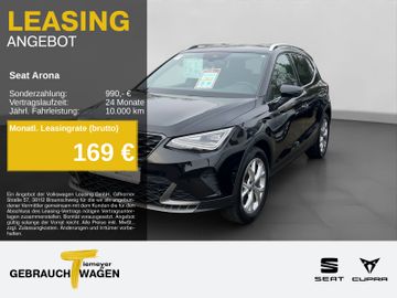 Seat Leasingangebot: Seat Arona 1.5 TSI DSG FR AHK KAMERA PARKLENK LED NAV