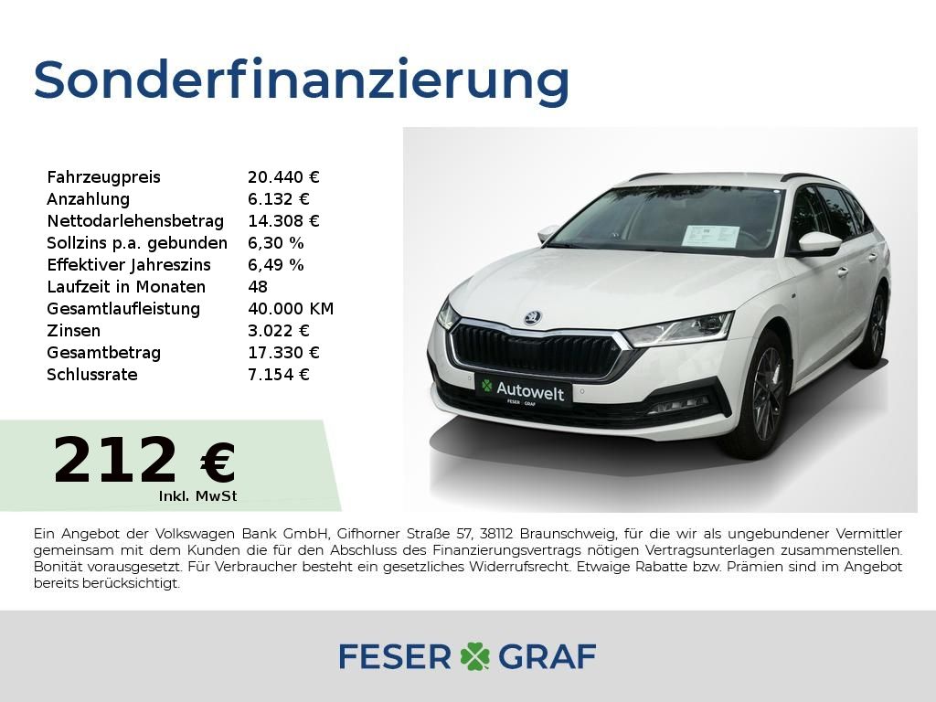 Skoda Octavia Combi 2.0TDI Ambition 4x4 LED ACC Sitzhz